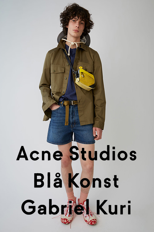 Acne Blå Konst Mens