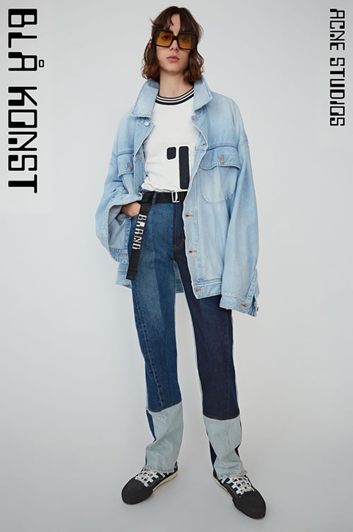 Acne Blå Konst AW19 denim