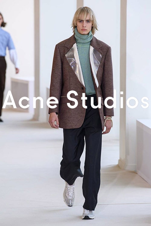 Acne Mens SS20 brown jacket