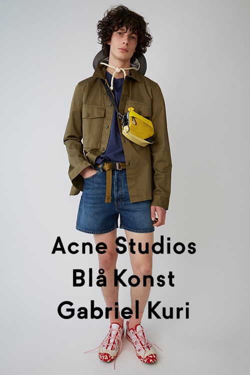 Acne Blå Konst Mens SS18 Gabriel Kuri