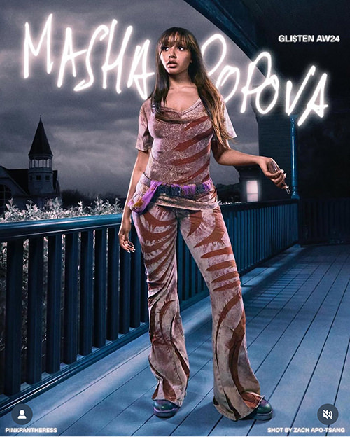 Masha Campaign Pink Panthress