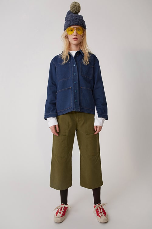 Acne Blå Konst Womens FW18 03